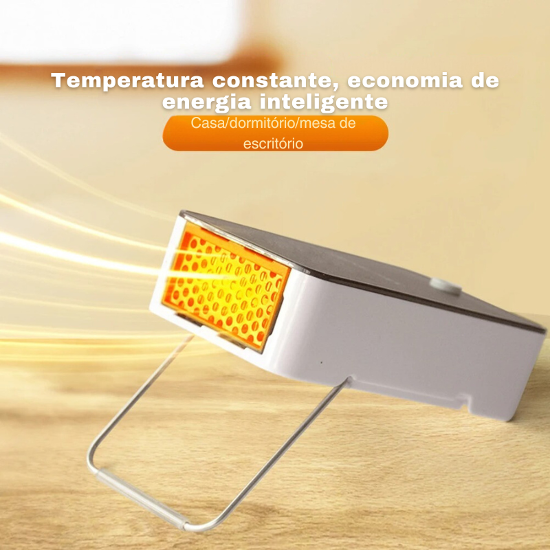 Aquecedor de mesa elétrico portátil -  (DESCONTO ENCERRA HOJE ÁS 23:59)